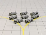 8X Military Refuelling Hose Trucks Airport Gse Vehicles 1:400 Scale Diorama. Fixed Price $20.07.