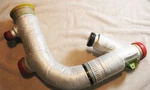 Gulfstream Iv Duct Assembly P/n 1159AC40023-201 W/8130 Repaired. Fixed Price $575.00.