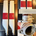 Pair Of Bell Helicopter Tail Rotor Blade P/n 47-642-102-49. Fixed Price $450.00.