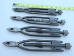 Lot Of 4 Assorted Safety Wire Pliers Hand Tools 10". Fixed Price $219.50.