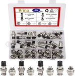 40PCS Thread Female Panel Metal Aviation Wire Connector Plug Assortment Kit. Fixed Price $26.31.