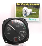Cessna, 22-868 (026), Fuel Flow Gauge, Used-not Tested (B2463). Fixed Price $150.00.