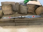 Hamilton Standard Ground Adjustable Propeller 7005 Hub 25V2-6 Blades. Fixed Price $8500.00.