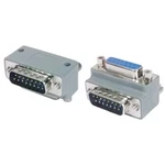 1PK L-com DG9015MF3 Low Profile Right Angle Adapter, DB15 / Female, Ca. Fixed Price $70.97.