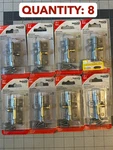 Nos 8-PACK National Hardware N151-852 Galvanized Barrel Bolt Brass Pin 2-1/2". Fixed Price $33.38.