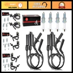Ignition Coil Pack & Spark Plug + Cap For Honda VT1100 Shadow Spirit Aero. Fixed Price $87.99.
