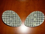 Bell Helicopter Step Pads Rh/lh 206-031-375-001 And 206-031-375-002. Fixed Price $125.00.