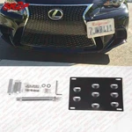 Front Bumper Tow Hook License Plate Mount Bracket For Lexus Is Ct Gs Rc Rx Ls. Fixed Price $19.95.