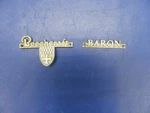 Beech Baron 95-B55 Fuselage Emblem Set Of (1021-572). Fixed Price $110.00.