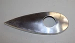 New, Piper Style J3 Cub Bungee Cover End Plate, Replica Part, Unprimed, Small. Fixed Price $24.00.