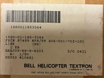 Bell Helicopter Textron Idler Assy, Actuator P/n 406-001-702-101 New. Fixed Price $375.00.