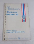 Beechcraft Musketeer Sport Iii A23-19 Owner's Manual. Fixed Price $33.95.