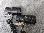 Two Vintage Grimes B-2930-A Military Helicopter Airplane Cockpit Utility Lights. Fixed Price $67.49.