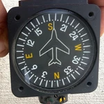 Precision Aviation Inc Vertical Card Magnetic Compass 28V Light Pn PAI-700 C7C-1. Fixed Price $399.00.
