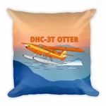 De Havilland DHC-3T Otter Airplane Custom Throw Pillow Case Stuffed & Sewn. Fixed Price $32.99.