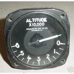 Vintage Warbird Jet Altitude Indicator, C69-AIT-0-6. Fixed Price $99.99.