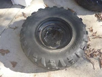 Oem 94-95 Polaris 400 Sportsman Front Wheel Rim W/ Tire 12X6.0AT. Fixed Price $108.00.