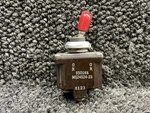8501K4 (alt: MS24524-23) Cessna 340A Dual Toggle Switch With Red Cap. Fixed Price $33.60.