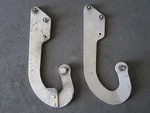 Baron Beechcraft Nose Baggage Door Hinge P/n 002-410055-41, 002-410055-43. Fixed Price $195.00.