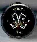 520223 Overhauled Anti-ice Indicator W/faa 8130-3 Certification. Fixed Price $295.00.