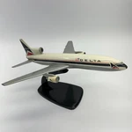 Vintage Delta Air Lines Lockheed L-1011 Tristar Desktop Model Plane With Stand. Fixed Price $337.49.