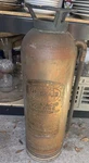 24"GENERAL Quick Aid Fireguard Model Ts- 15 Copper Brass Extinguisher Empty. Fixed Price $89.04.