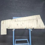 0593000-4, 0532001-101 Cessna 172F Elevator With Trim Tab Rh. Fixed Price $565.00.