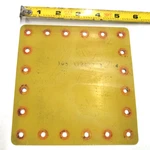 Raytheon P/n 305-312022-3 Cover Inspection Plate 3/4" X 5/8" Holes. Fixed Price $29.92.