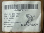 Lot Of 5 Each Sikorsky Helicopter Stop Lock P/n 70219-04209-101 New. Fixed Price $47.50.
