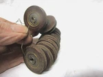 Westinghouse AN210-1A Aircraft Formica Phenolic Cable Pulleys. Fixed Price $99.95.