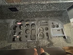 Cessna 182 Plastic And Metal Instrument Panel Cover--removed From. Fixed Price $100.00.