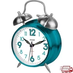 Twin Bell Quartz Alarm Clock Luminous Dial Repeat Snooze Indoor Bedroom Decor. Fixed Price $22.10.