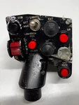 Helicopter Control Stick Grip Mfg By Guardian Electric. Fixed Price $275.00.