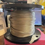Sea Wire Tubular Braid Mil-spec AA59569A QQB575R36T0500 Approx Feet Ma. Fixed Price $305.00.