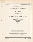 1943 Aaf Pratt & Whitney R-1535 Engine Service Insts Flight Manual Handbook-cd. Fixed Price $42.50.