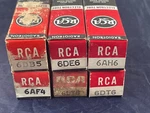 Vacuum Tubes - Untested Rca Collection Lot 6: 6DB5 6DE6 6AH6 6AF4 6LY8 Set #11. Fixed Price $59.28.
