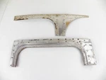 Cessna 182 Lh Fwd Window Retainer & Gusset Plate 0711615-1, 0711610-1. Fixed Price $150.00.