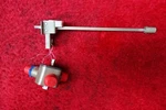 Cessna Fuel Selector Valve W/ Shaft Pn 9851096-5, 2413138-2, 0516023-4. Fixed Price $514.95.