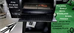 Folding Powder Coated Diamond Plate Shelf Fits Pit Boss 700 FB1 Pellet Grill. Fixed Price $48.95.