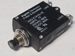 Potter & Brumfield Circuit Breaker W23-X1A1G-15, 15A, Bass Products 112-1023-015. Fixed Price $30.00.